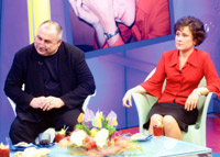 Andrej Hryc a Oga kvareninov, hostia relcie Korzo